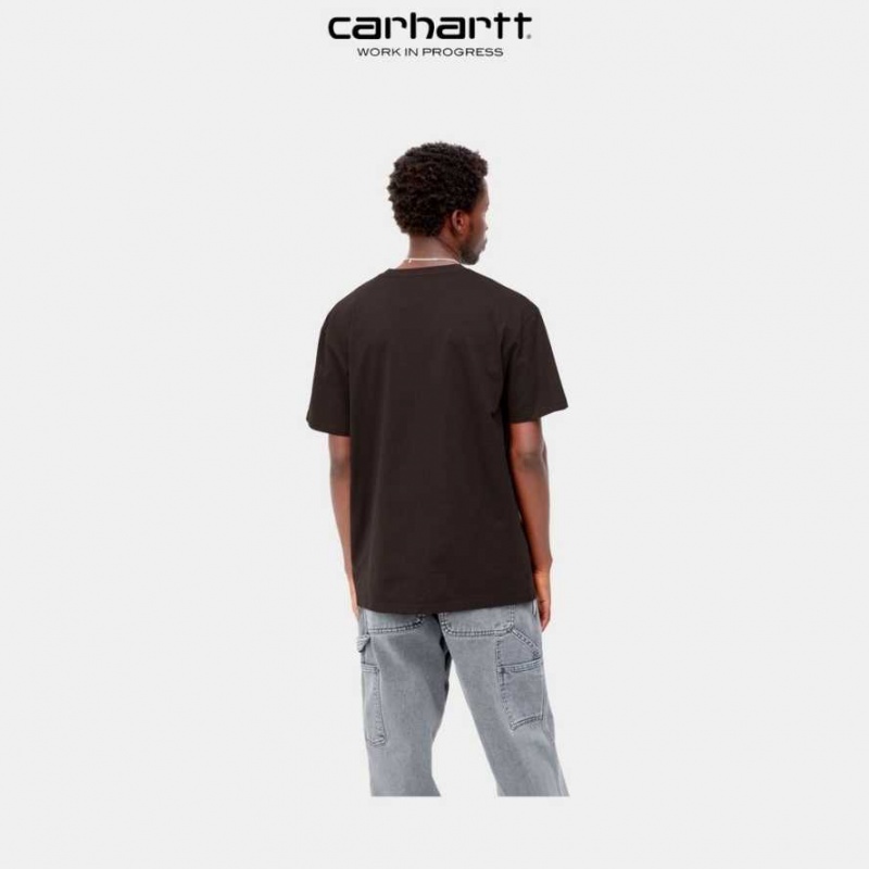 Carhartt Wip Chase T-Shirt Mörk | SE0000873