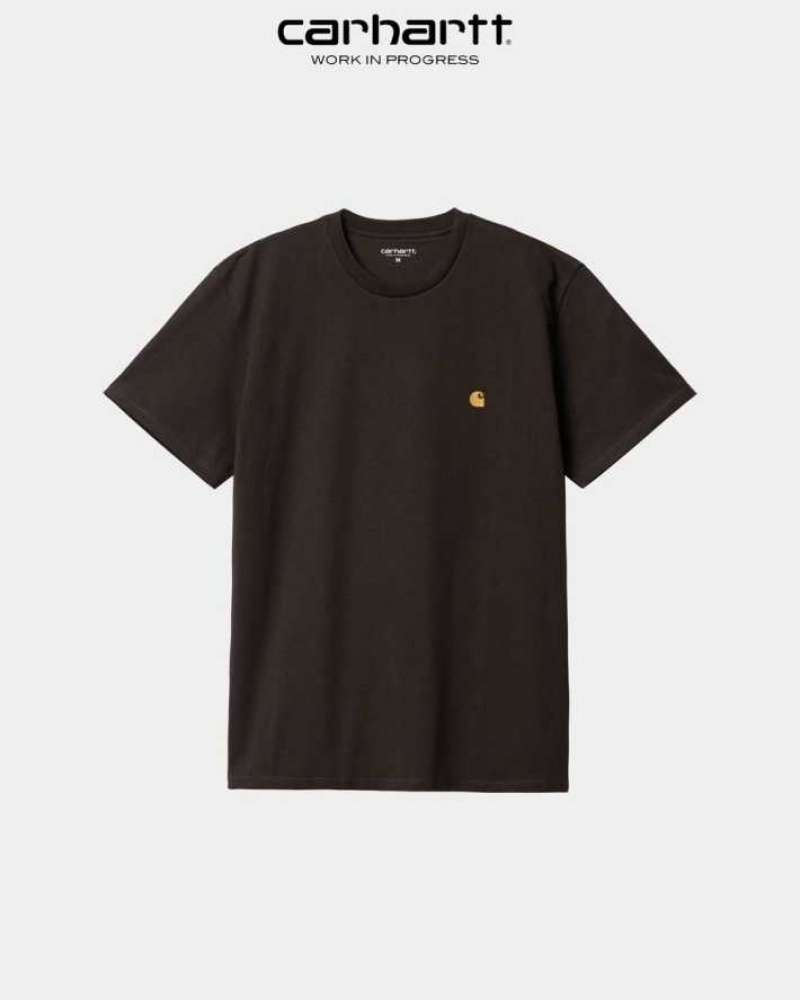 Carhartt Wip Chase T-Shirt Mörk | SE0000873