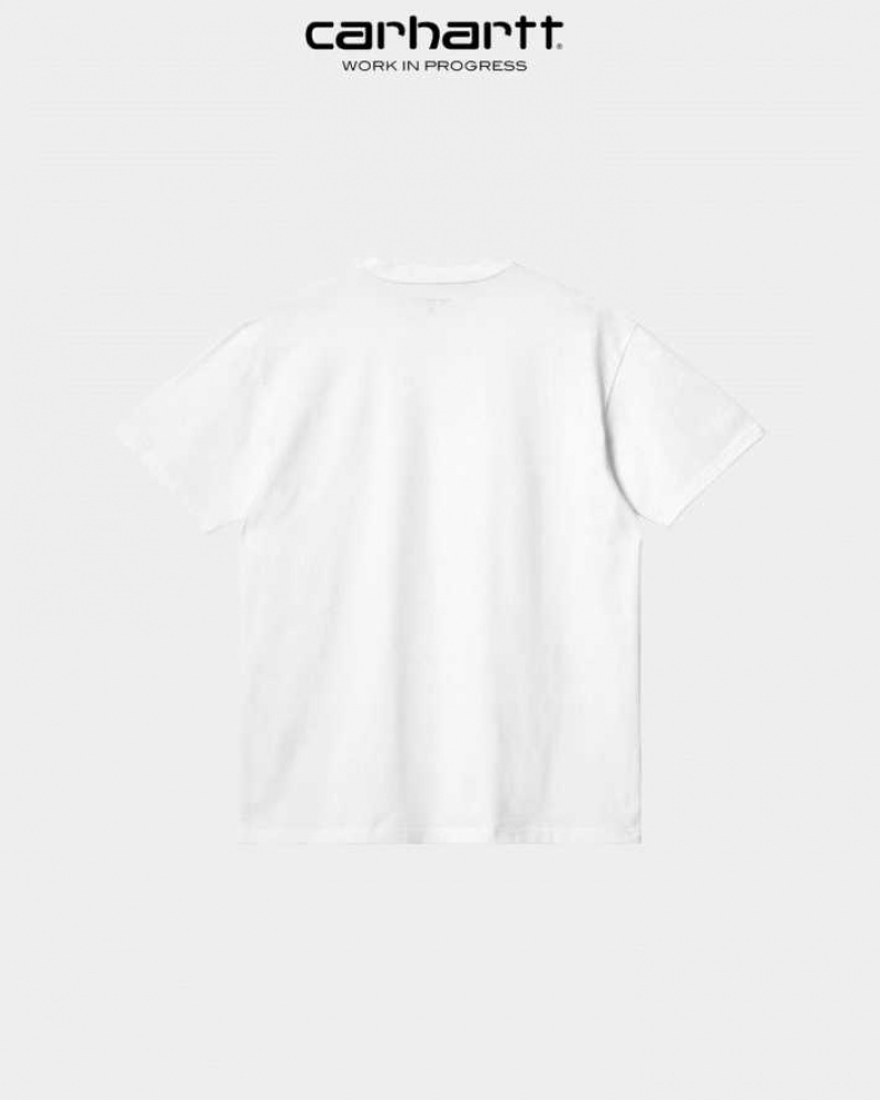 Carhartt Wip Chase T-Shirt Vita | SE0000876