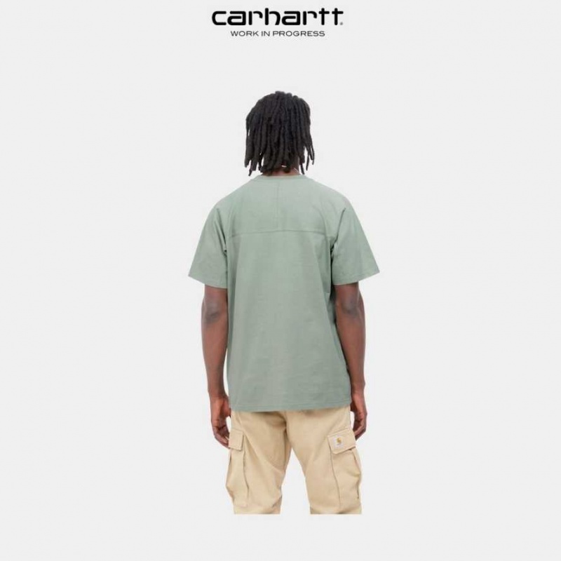 Carhartt Wip City T-Shirt Misty Sage | SE0000887