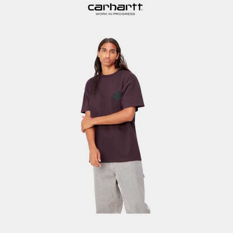 Carhartt Wip City T-Shirt Mörk | SE0000884