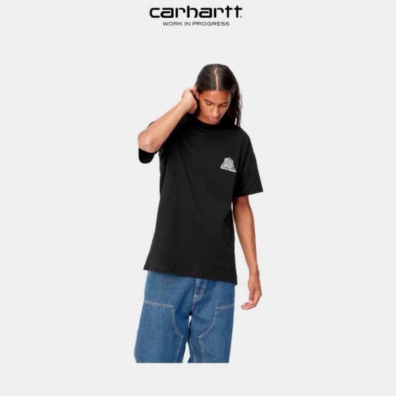 Carhartt Wip City T-Shirt Svarta | SE0000885