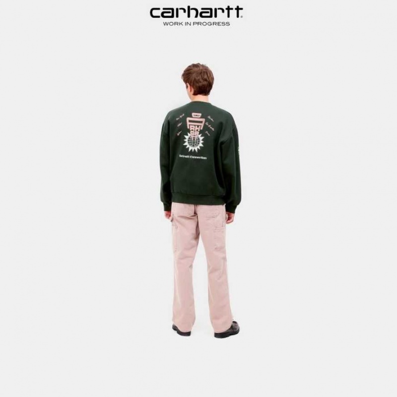 Carhartt Wip Connect Sweatshirt Mörk | SE0000276