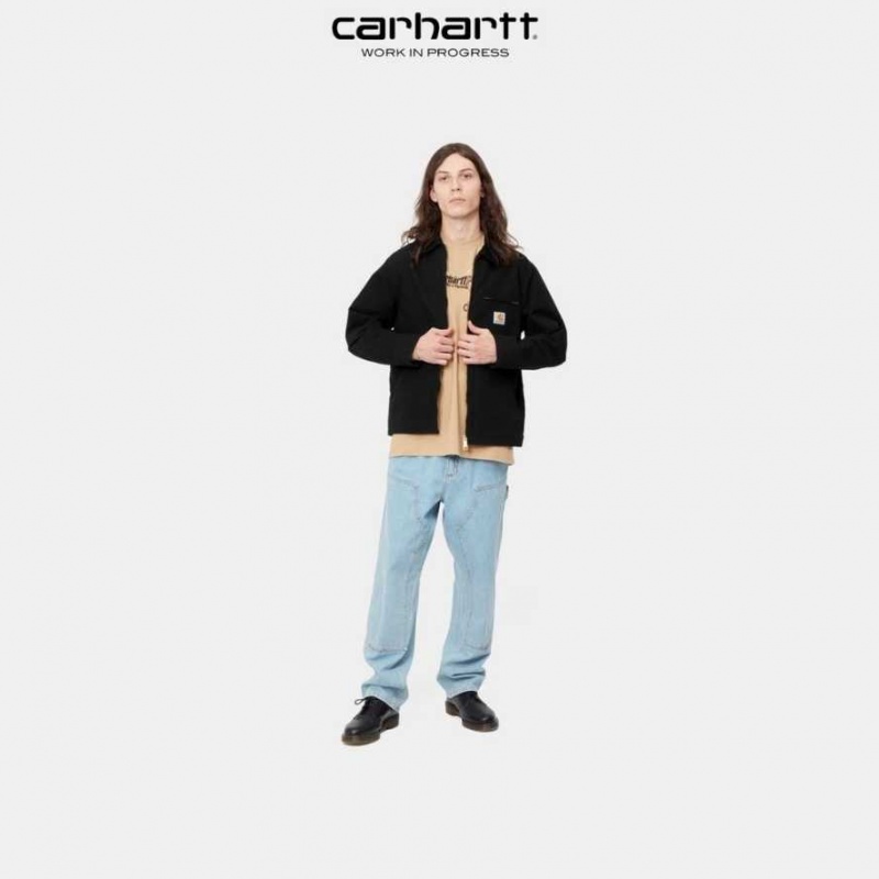 Carhartt Wip Detroit Jacket (Spring) Svarta | SE0000019