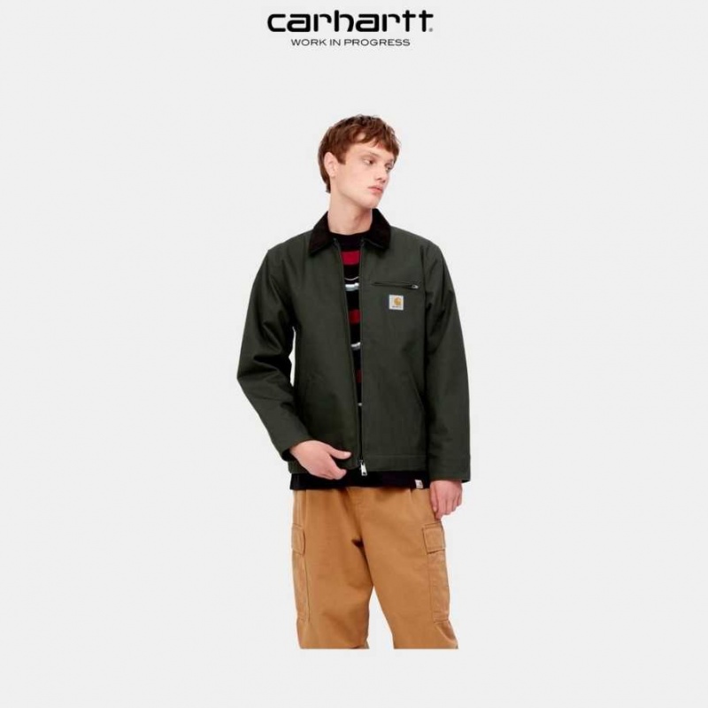 Carhartt Wip Detroit Jacket (Vinter) Boxwood | SE0000022