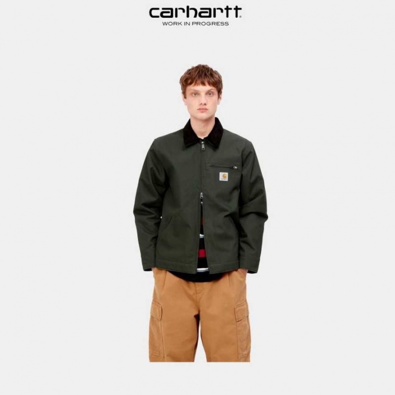 Carhartt Wip Detroit Jacket (Vinter) Boxwood | SE0000022