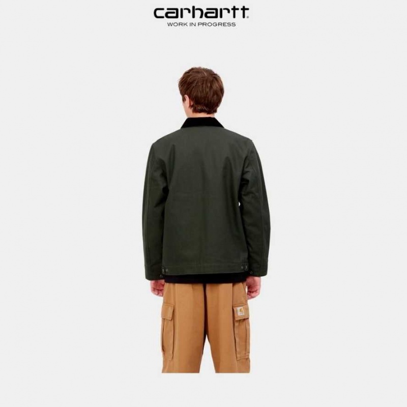 Carhartt Wip Detroit Jacket (Vinter) Boxwood | SE0000022