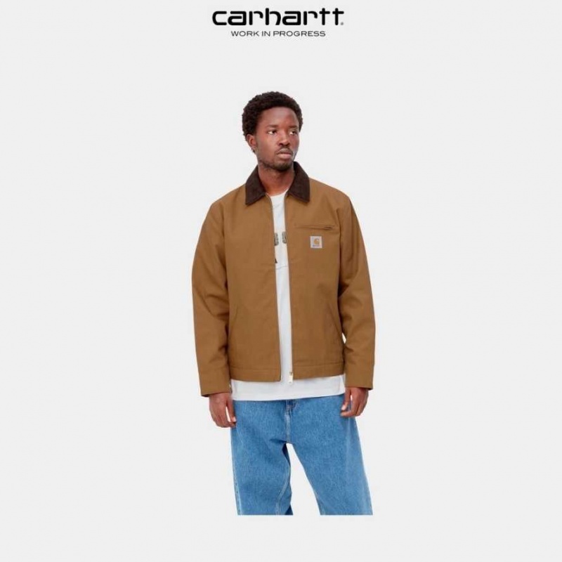 Carhartt Wip Detroit Jacket (Vinter) Bruna | SE0000021