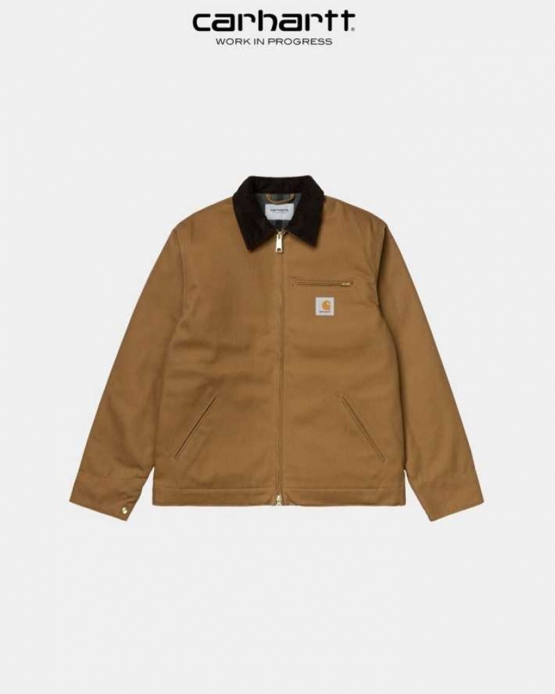 Carhartt Wip Detroit Jacket (Vinter) Bruna | SE0000021