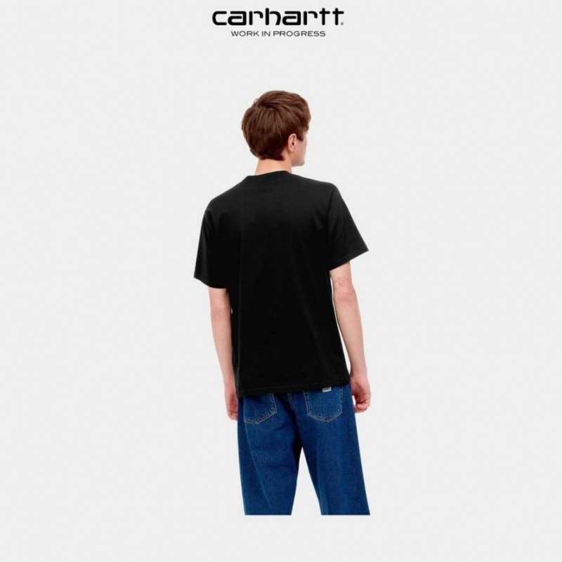 Carhartt Wip Dream Factory T-Shirt Svarta | SE0000892