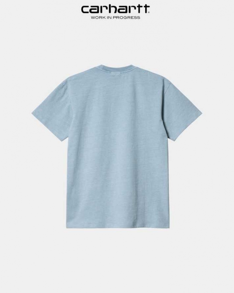 Carhartt Wip Duster T-Shirt Misty Sky | SE0000905