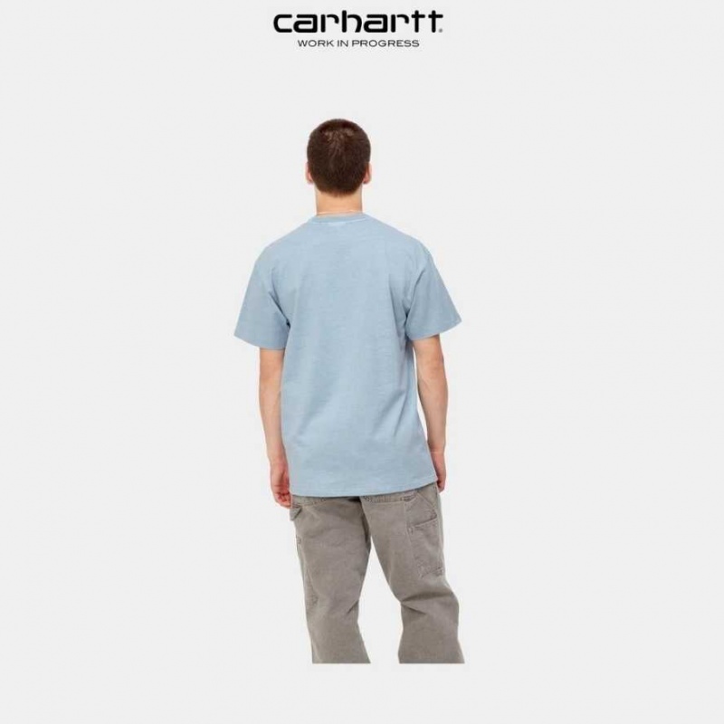 Carhartt Wip Duster T-Shirt Misty Sky | SE0000905