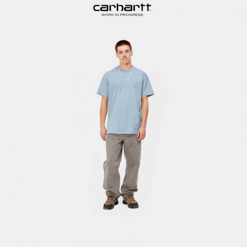 Carhartt Wip Duster T-Shirt Misty Sky | SE0000905