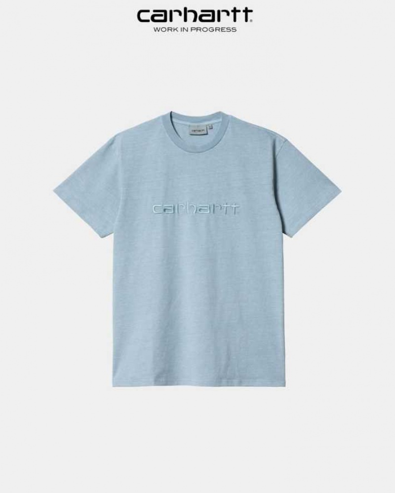 Carhartt Wip Duster T-Shirt Misty Sky | SE0000905