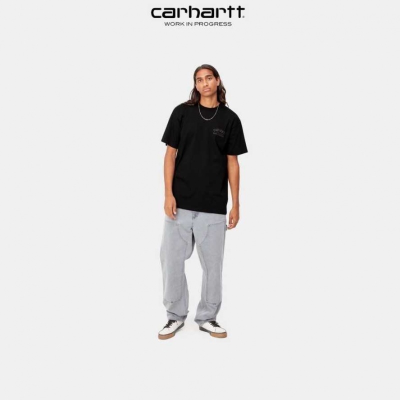 Carhartt Wip Entrance T-Shirt Svarta | SE0000909