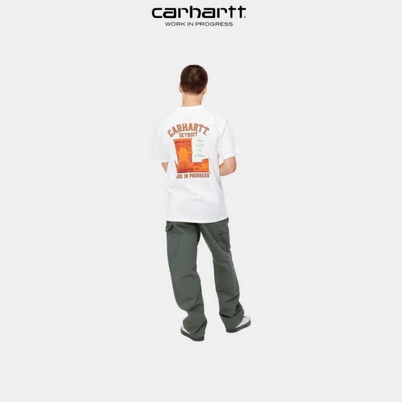 Carhartt Wip Entrance T-Shirt Vita | SE0000911