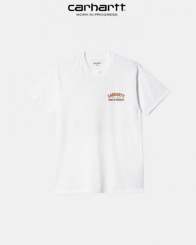 Carhartt Wip Entrance T-Shirt Vita | SE0000911