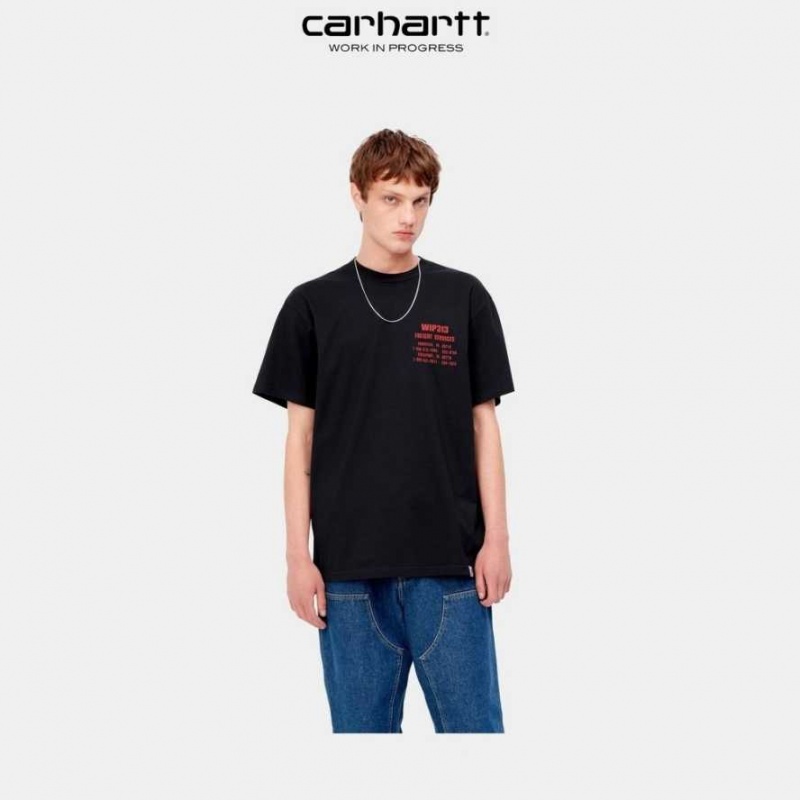 Carhartt Wip Freight Services T-Shirt Mörkmarinblå | SE0000914