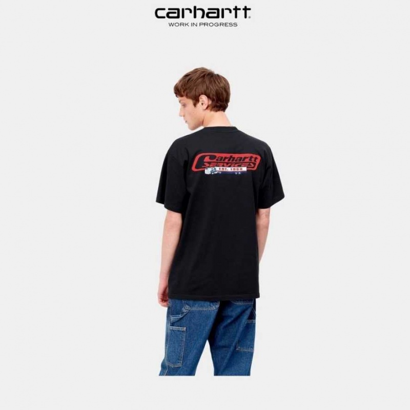 Carhartt Wip Freight Services T-Shirt Mörkmarinblå | SE0000914