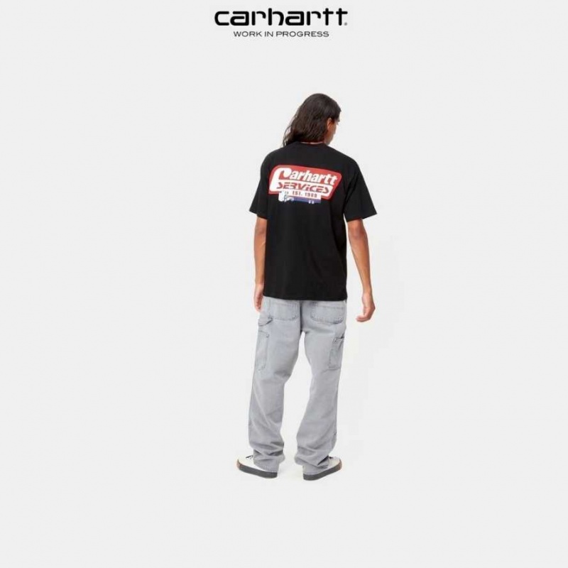 Carhartt Wip Freight Services T-Shirt Svarta | SE0000912