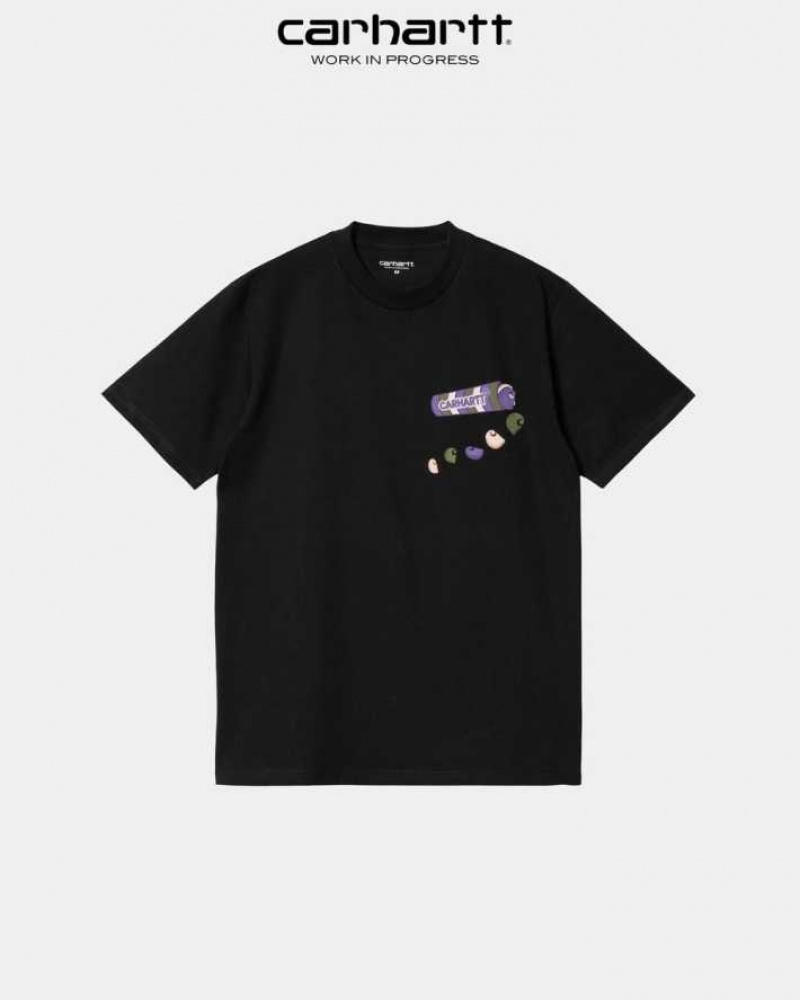 Carhartt Wip Frolo T-Shirt Svarta | SE0000916