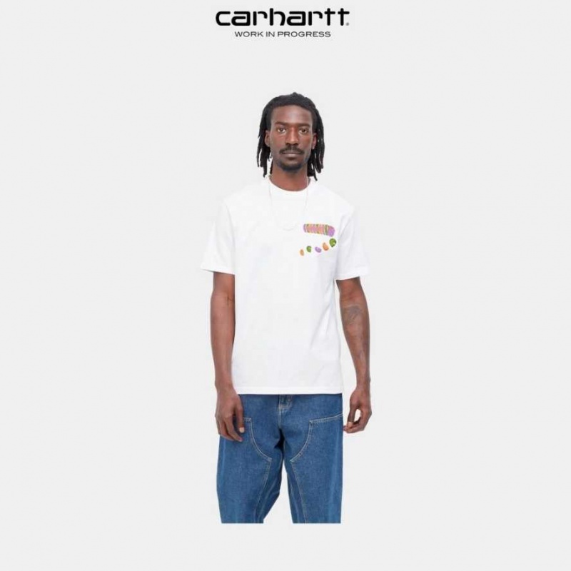 Carhartt Wip Frolo T-Shirt Vita | SE0000915