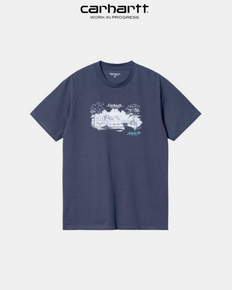 Carhartt Wip Home Builders T-Shirt Enzian | SE0000931