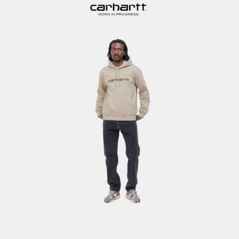 Carhartt Wip Hooded Sweatshirt Wall / Cypress | SE0000289