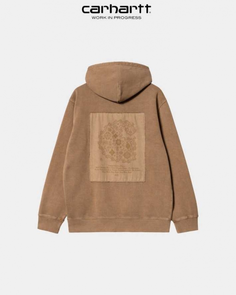 Carhartt Wip Hooded Verse Patch Sweatshirt Bruna | SE0000336