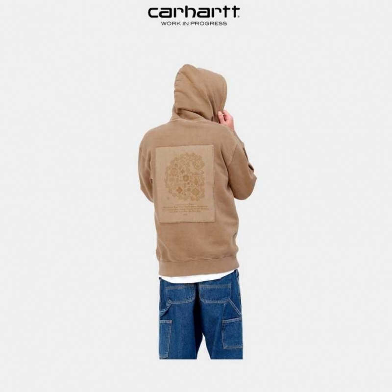 Carhartt Wip Hooded Verse Patch Sweatshirt Bruna | SE0000336