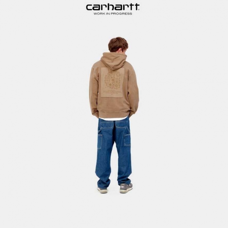 Carhartt Wip Hooded Verse Patch Sweatshirt Bruna | SE0000336