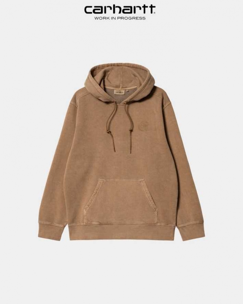 Carhartt Wip Hooded Verse Patch Sweatshirt Bruna | SE0000336