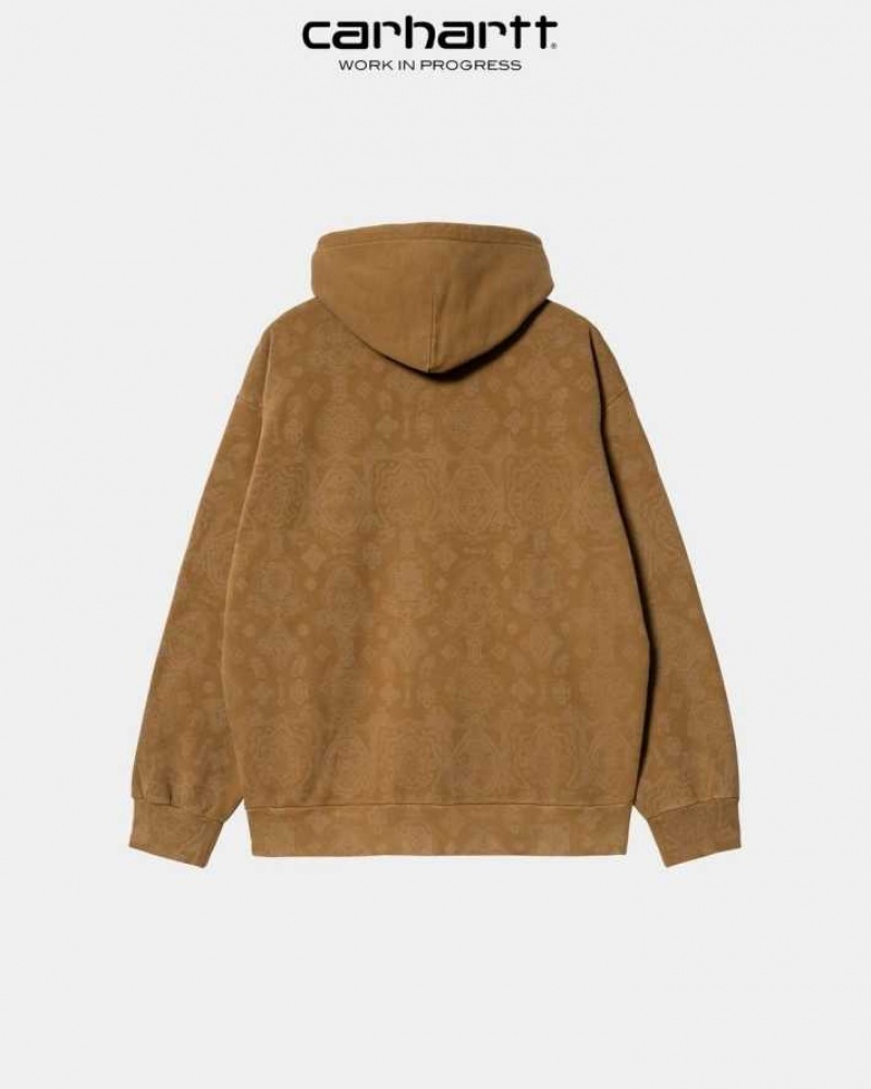 Carhartt Wip Hooded Verse Sweatshirt Bruna | SE0000339