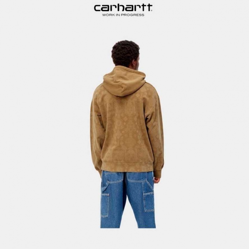 Carhartt Wip Hooded Verse Sweatshirt Bruna | SE0000339