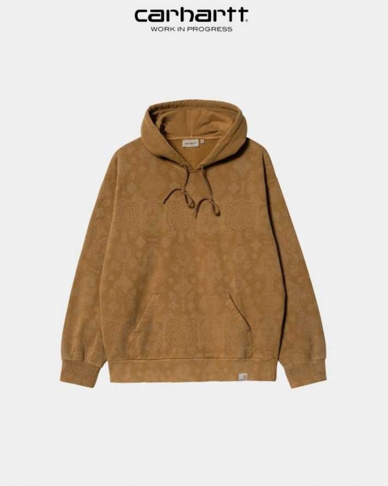 Carhartt Wip Hooded Verse Sweatshirt Bruna | SE0000339