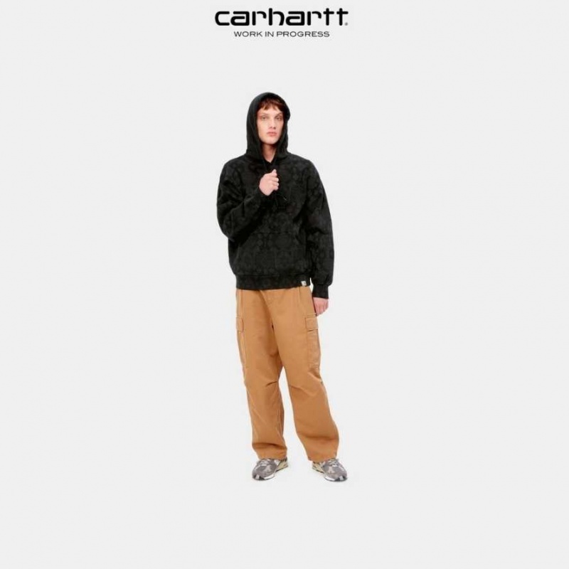 Carhartt Wip Hooded Verse Sweatshirt Svarta | SE0000338