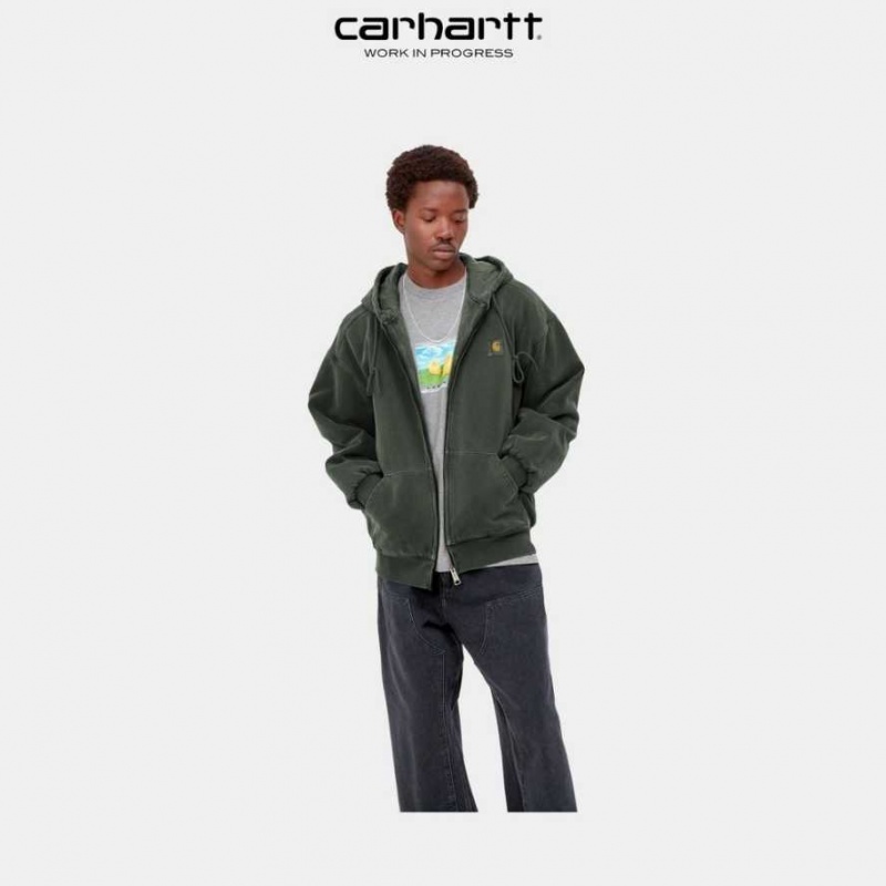 Carhartt Wip Hooded Vista Jacket Boxwood | SE0000341