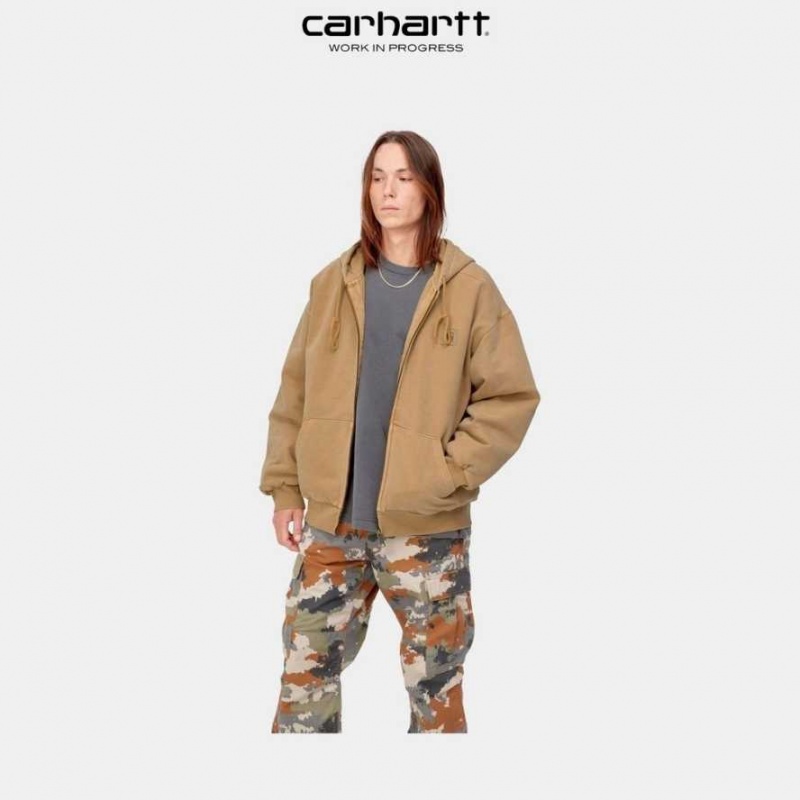 Carhartt Wip Hooded Vista Jacket Bruna | SE0000340