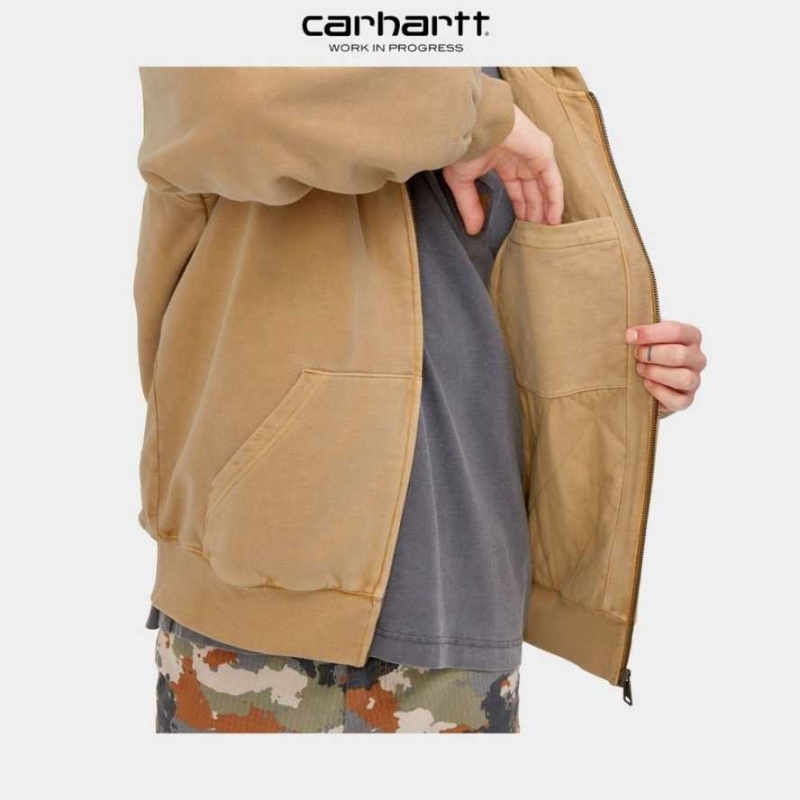 Carhartt Wip Hooded Vista Jacket Bruna | SE0000340