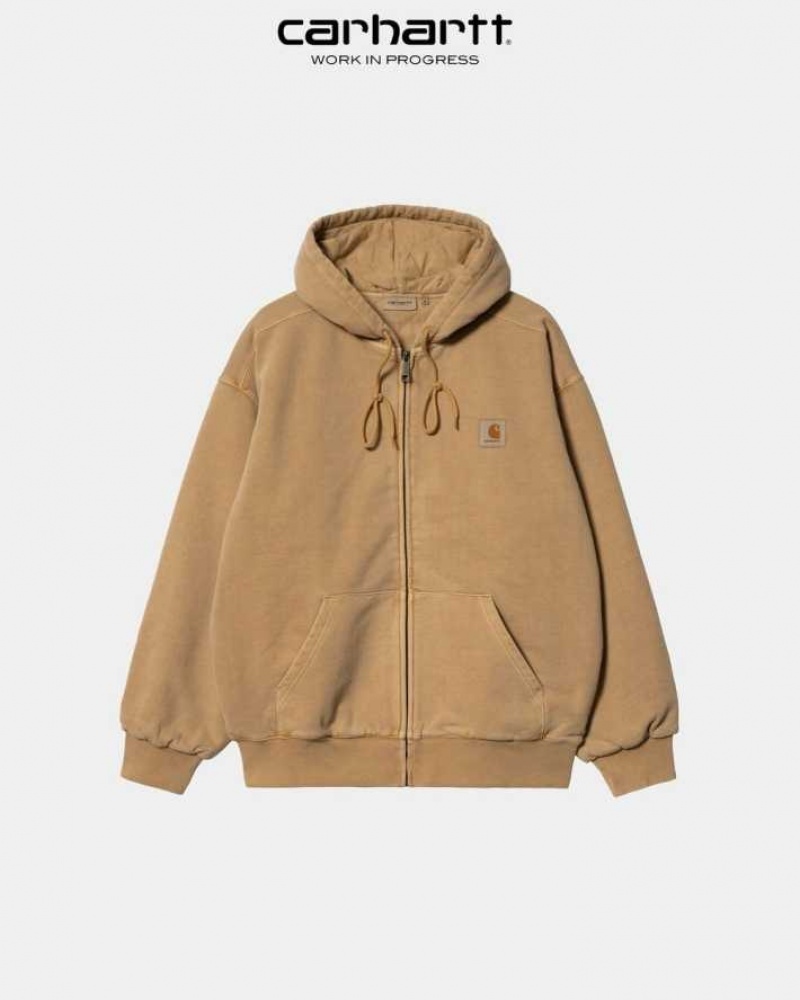 Carhartt Wip Hooded Vista Jacket Bruna | SE0000340