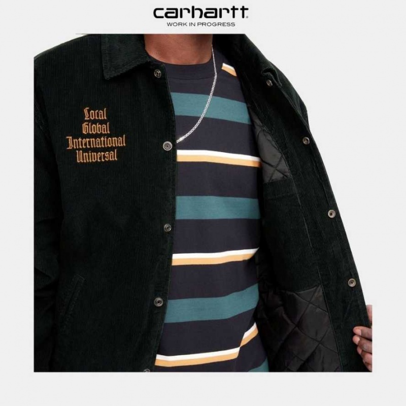 Carhartt Wip Letterman Jacket Mörk | SE0000048