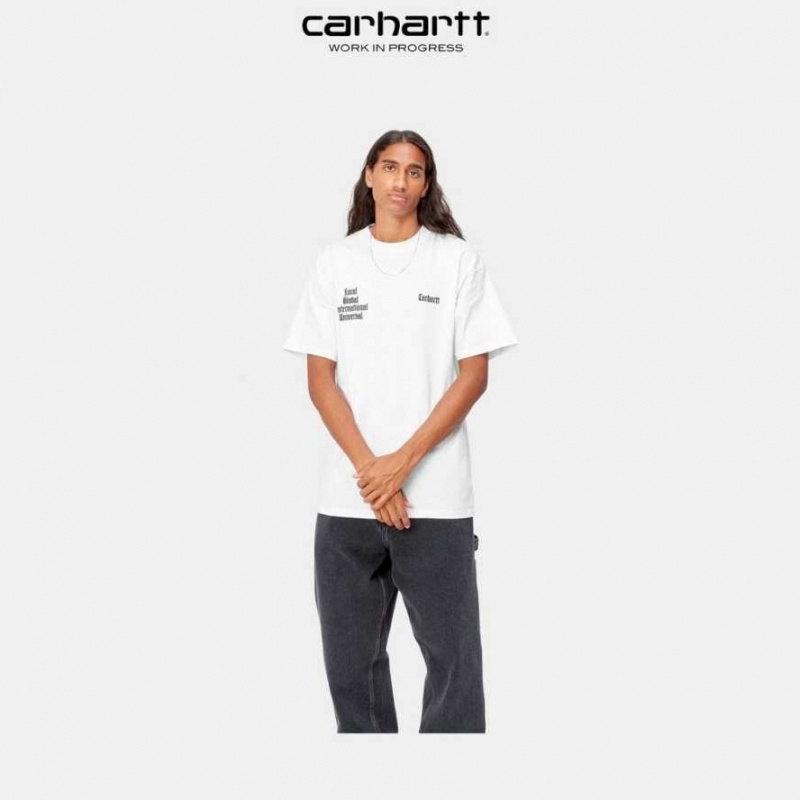 Carhartt Wip Letterman T-Shirt Vita | SE0000939