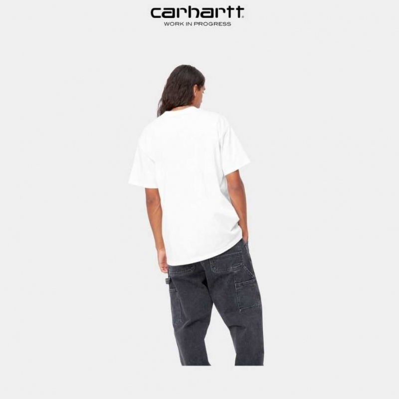 Carhartt Wip Letterman T-Shirt Vita | SE0000939