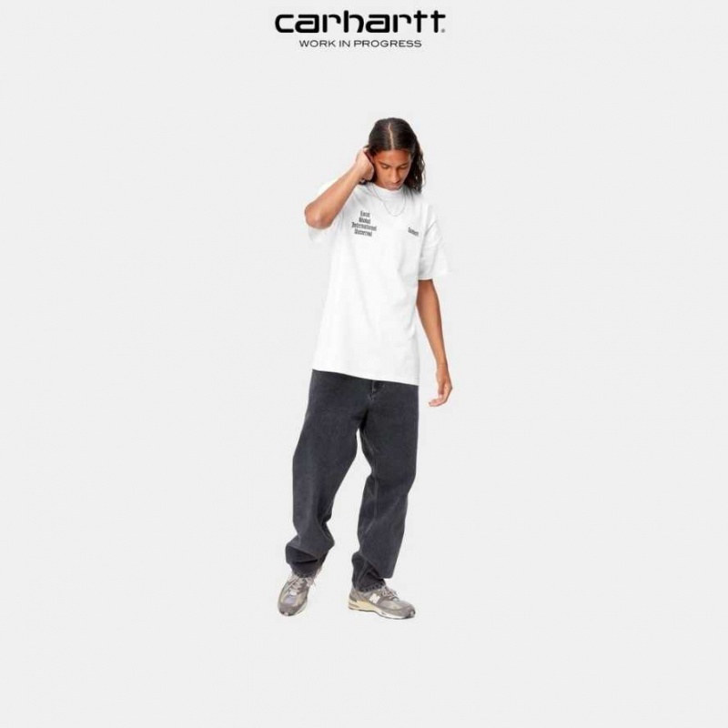 Carhartt Wip Letterman T-Shirt Vita | SE0000939