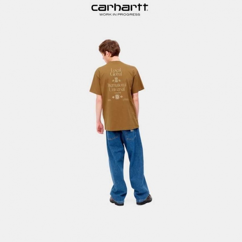 Carhartt Wip Local Pocket T-Shirt Bruna | SE0000945