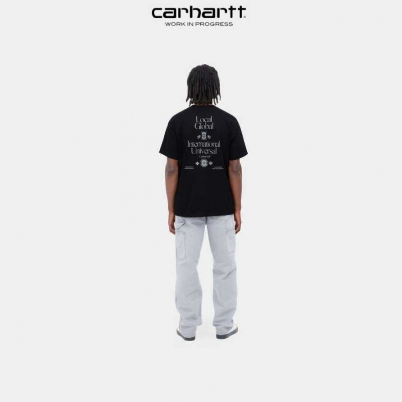 Carhartt Wip Local Pocket T-Shirt Svarta | SE0000947