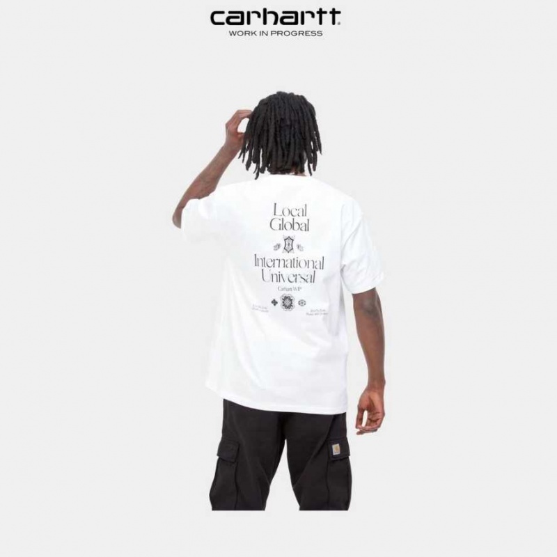 Carhartt Wip Local Pocket T-Shirt Vita | SE0000948