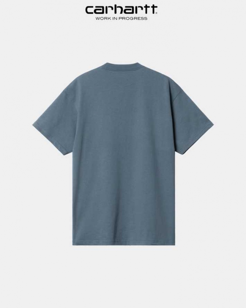 Carhartt Wip Lucky Painter T-Shirt Blå | SE0000968