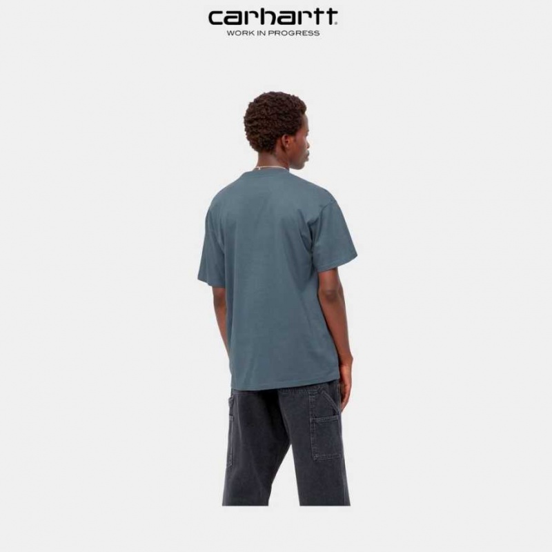 Carhartt Wip Lucky Painter T-Shirt Blå | SE0000968