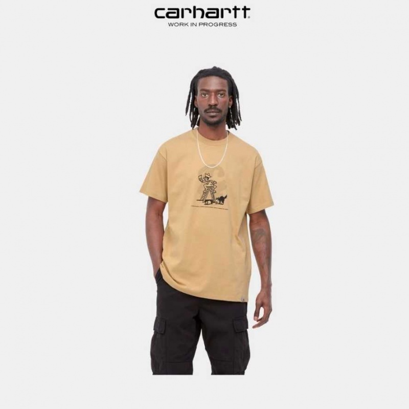 Carhartt Wip Lucky Painter T-Shirt Bruna | SE0000971